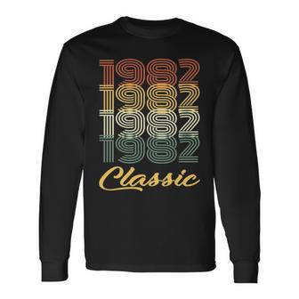 1982 Classic Birthday Long Sleeve T-Shirt - Seseable