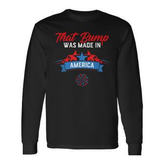 4Th Of July Pregnancy Announcement For Dad To Be Men Long Sleeve T-Shirt - Seseable