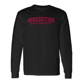 Benedictine University Oc0182 Academic Education Long Sleeve T-Shirt T-Shirt | Mazezy