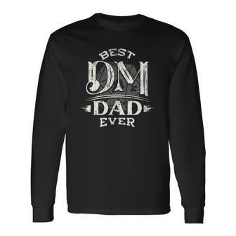 Best Dm Game Master Dad Ever D20 Rpg Tabletop Gamer Dad Long Sleeve T-Shirt T-Shirt | Mazezy