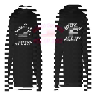 Born On The 4Th Of July Independence Day Long Sleeve T-Shirt - Monsterry