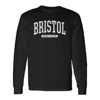 Bristol Rhode Island Bristoltee Ri Usa Long Sleeve T-Shirt T-Shirt | Mazezy