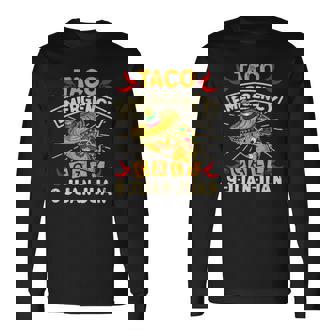 Cinco De Mayotaco Emergency Call 9 Juan Juan Long Sleeve T-Shirt T-Shirt | Mazezy