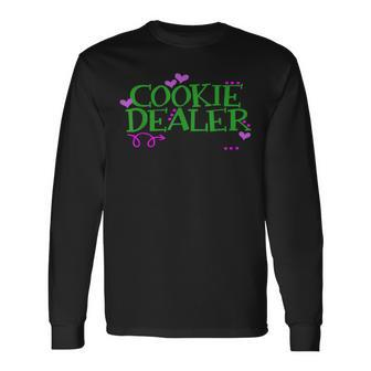 Cookie Dealer Scouts Girl Scouting Long Sleeve T-Shirt - Seseable