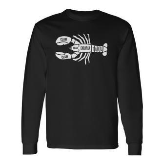 Crawfish Anatomy Crawfish Festival Seafood Long Sleeve T-Shirt - Thegiftio UK