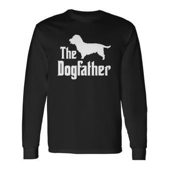 The Dogfather Dog Glen Of Imaal Terrier Long Sleeve T-Shirt T-Shirt | Mazezy DE