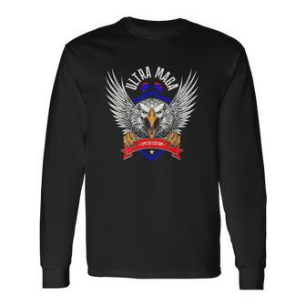 Donald Trump 2024 Ultra Maga Eagle Proud Long Sleeve T-Shirt T-Shirt | Mazezy UK
