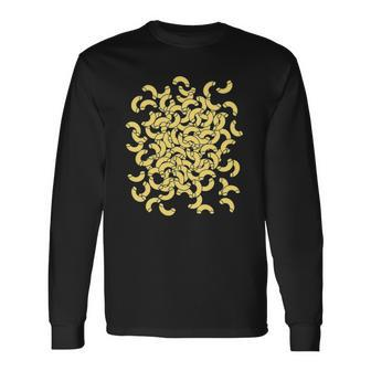 Elbow Noodles Elbow Macaroni Pasta Lovers Long Sleeve T-Shirt T-Shirt | Mazezy
