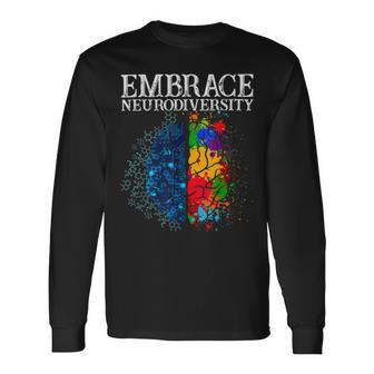 Embrace Neurodiversity Unisex Long Sleeve | Favorety CA