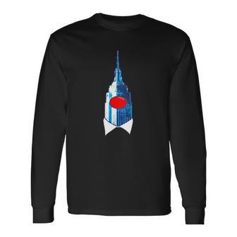 Empire State Building Clown State Of New York Long Sleeve T-Shirt T-Shirt | Mazezy