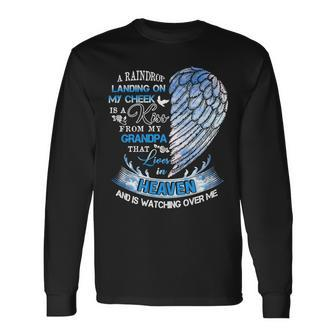 Father Grandpa In Heaven 108 Dad Long Sleeve T-Shirt - Monsterry