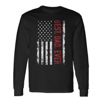 Fathers Day Best Dad Ever With Us Unisex Long Sleeve | Favorety