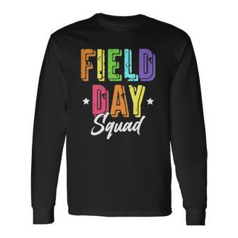 Field Day 2022 Field Squad Boys Girls Students Long Sleeve T-Shirt T-Shirt | Mazezy