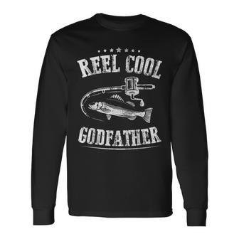 Fishing Reel Cool Godfather Unisex Long Sleeve | Favorety