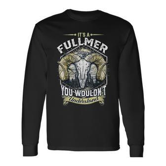 Fullmer Name Shirt Fullmer Name V2 Long Sleeve T-Shirt - Monsterry DE