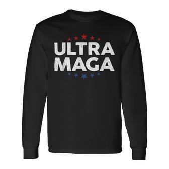 Funny Anti Joe Biden Ultra Maga Support Trump Patriotic Unisex Long Sleeve | Favorety DE