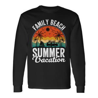 Funny Enjoy The Summer Family Beach Summer Vacation Unisex Long Sleeve | Favorety UK