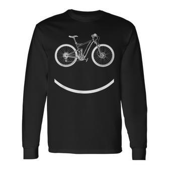 Funny Mountain Bike Evolution Biker Best V4 Unisex Long Sleeve | Favorety UK