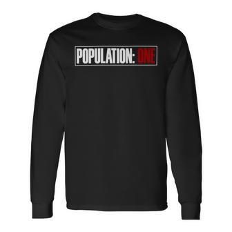 Funny Population One Vr Gamer Unisex Long Sleeve | Favorety AU