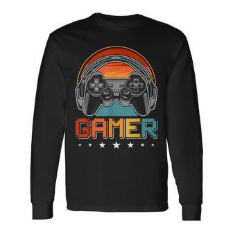 Gamer Video Gamer Gaming V2 Long Sleeve T-Shirt - Seseable