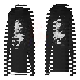 Gesugao Yandere Anime Girl Anime Lover Long Sleeve T-Shirt - Thegiftio