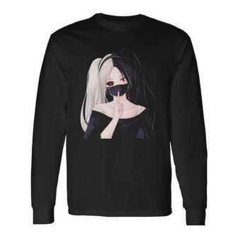 Gesugao Yandere Anime Girl Anime Lover Long Sleeve T-Shirt - Thegiftio UK