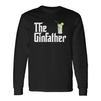 The Gin Father Gin And Tonic Classic Long Sleeve T-Shirt | Mazezy