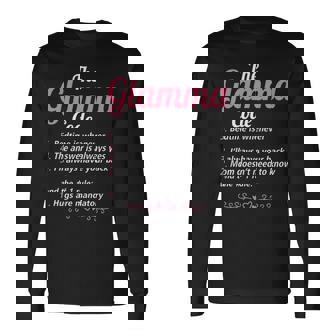 Glamma Grandma The Glamma Code Long Sleeve T-Shirt | Seseable CA