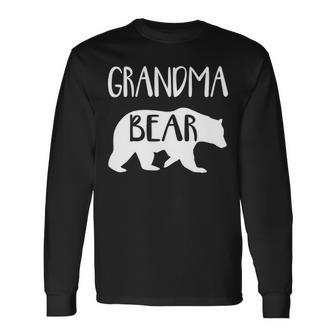 Grandma Grandma Bear Long Sleeve T-Shirt - Seseable