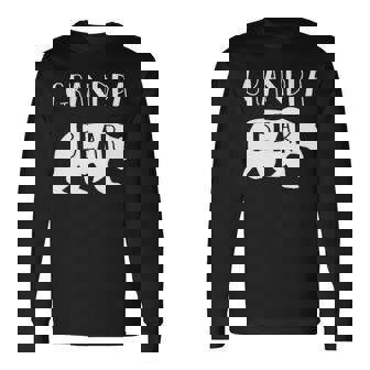 Grandpa Grandpa Bear Long Sleeve T-Shirt - Seseable