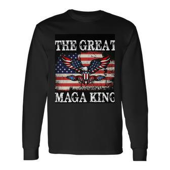 The Great Maga King The Return Of The Ultra Maga King Long Sleeve T-Shirt - Monsterry AU