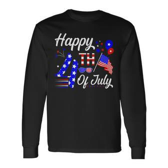 Happy 4Th Of July 4Th Of July Party For Men Women Long Sleeve T-Shirt - Seseable