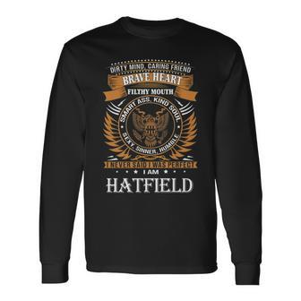 Hatfield Name Hatfield Brave Heart Long Sleeve T-Shirt - Seseable