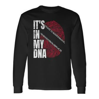 Its In My Dna Trinidad And Tobago Black History Month Long Sleeve T-Shirt T-Shirt | Mazezy