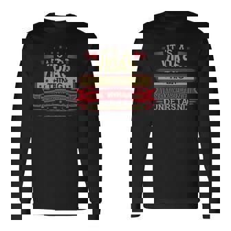 Its A Vidas Thing You Wouldnt Understand Shirt Vidas Shirt Shirt For Vidas Long Sleeve T-Shirt - Thegiftio