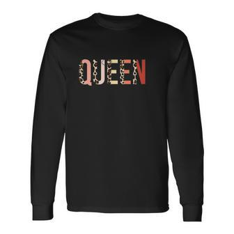 Leopard June Queen For Girls Born In June 2022 Birthday Long Sleeve T-Shirt T-Shirt | Mazezy
