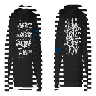 Little Brother Biggest Fan Dance Brother Of A Dancer Long Sleeve T-Shirt T-Shirt | Mazezy