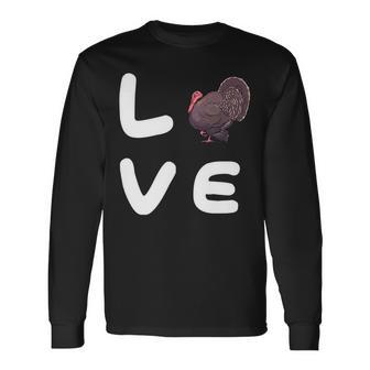 Love Turkeys Funny Turkey Thanksgiving 16 Shirt Unisex Long Sleeve | Favorety AU