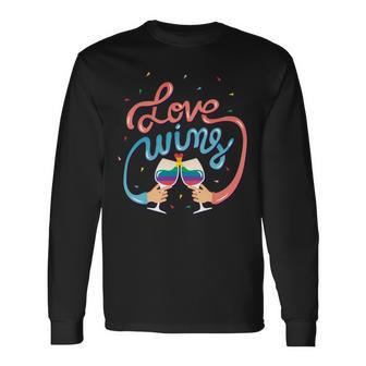 Love Wins 389 Trending Shirt Unisex Long Sleeve | Favorety UK