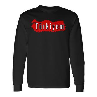 M Turkey Flag Futball Turkish Soccer 9 Shirt Unisex Long Sleeve | Favorety