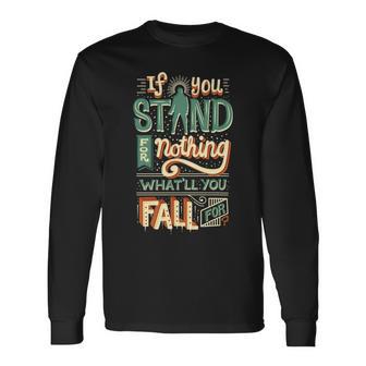 Make A Stand 477 Trending Shirt Unisex Long Sleeve | Favorety