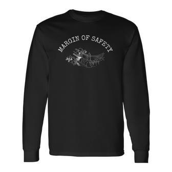 Margin Of Safety With A Moat Value Investing Long Sleeve T-Shirt | Mazezy