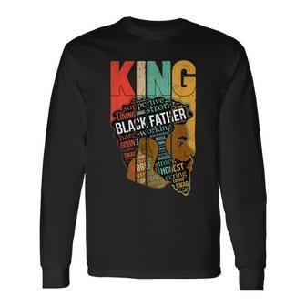 Mens Strong Black King Juneteeth African American Father Day 23 Shirt Unisex Long Sleeve | Favorety DE