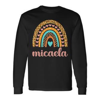 Micaela Micaela Name Birthday Shirt 26 Shirt Unisex Long Sleeve | Favorety CA