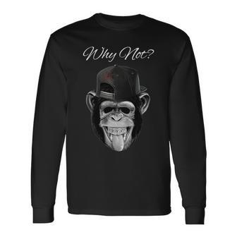 Monkey In A Cap 527 Trending Shirt Unisex Long Sleeve | Favorety UK