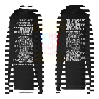 Montgomery Name Im The Crazy Montgomery Long Sleeve T-Shirt - Seseable