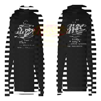 Moose Shirt Personalized Name Shirt Name Print Shirts Shirts With Name Moose Long Sleeve T-Shirt | Seseable CA