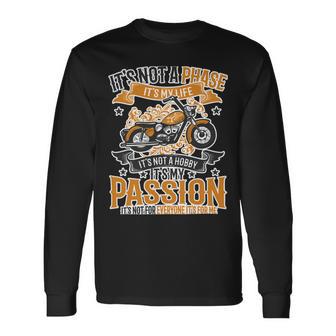 Motorcycle Passion Biker Cute Dreaming 488 Shirt Unisex Long Sleeve | Favorety CA