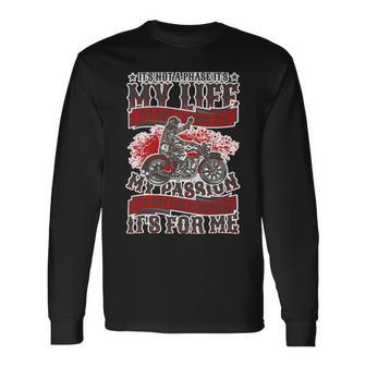 Motorcycle Passion Biker Safety 487 Shirt Unisex Long Sleeve | Favorety