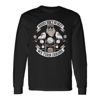 Motorcycle Saying Driver Beard 479 Shirt Unisex Long Sleeve | Favorety